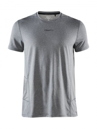 Craft ADV Essence SS Tee T-skjorte for trening Herre, Dark Grey Melange