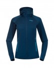 Bergans Cecilie Wool Hood Jacket Til Dame, Deep Sea Blue thumbnail