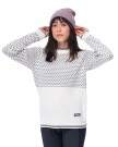 Bergans Alvdal Wool Jumper Til Dame, Vanilla White/Solid Dark Grey thumbnail