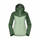 Bergans Skar Light 3L Shell Jacket Til Dame, Light Jade Green/Dark Jade Green thumbnail