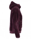 Twentyfour Isbre Air Fleece D fleecejakke til dame, Dyp Plomme thumbnail
