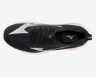 Mizuno Neo Zen løpesko til herre, Black/white/fiery coral thumbnail