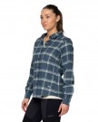 Bergans Tovdal W Shirt Til Dame, Orion Blue/Misty Forest Check thumbnail