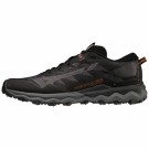 Mizuno Daichi 7 GTX Joggesko med Gore-Tex Herre, Black / Iron Grey thumbnail