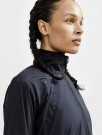 Craft ADV Essence Wind Jacket Til Dame, Sort thumbnail
