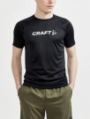 Craft Core Essence Logo Tee T-skjorte for trening Herre, Sort thumbnail