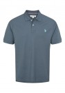 U.S. Polo Alfred Polo Piquetskjorte Herre, China Blue thumbnail