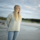 Devold Nansen Wool Sweater wmn dame, Grey Melange  thumbnail