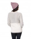 Bergans Alvdal Wool Jumper Til Dame, Vanilla White/Solid Dark Grey thumbnail