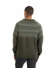 Bergans Nordmarka Merino Jumper Til Herre, Dark Green Mud/Light Green Mud thumbnail