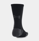 Under Armour UA Performance Tech 3pk Crew Sokker, Sort thumbnail