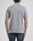 Craft casual polo piqueskjorte herre, grey melange thumbnail