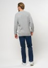 U.S Polo Archi Knit Sweater Strikket Genser Herre, Grey Melange  thumbnail