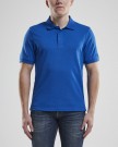 Craft casual polo piqueskjorte herre, sweden blue  thumbnail