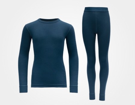 Devold Outdoor Wool Sett Junior, Flood
