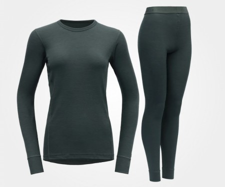 Devold Outdoor Wool Sett Dame, Woods
