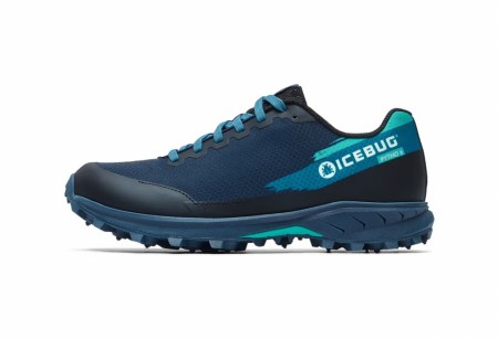 Icebug Pytho6 W BUGrip til Dame, Darkblue/Mint