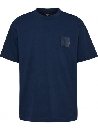 Hummel HMLclean T-shirt S/S til junior, Black Iris(Blå)