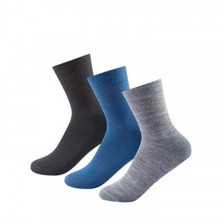 Devold Daily Merino Medium sock 3pk Junior, Kid Mix