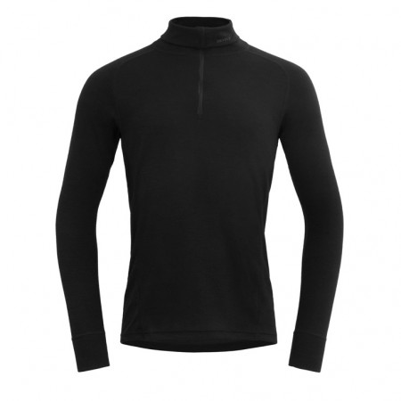 Devold Duo Active Merino 205 Z.neck herre, Black