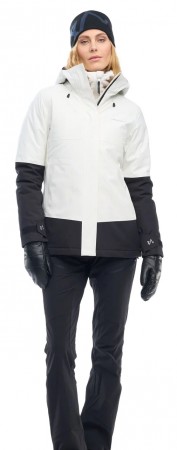 Twentyfour Isbre 120 Vattert Skalljakke Dame, Hvit