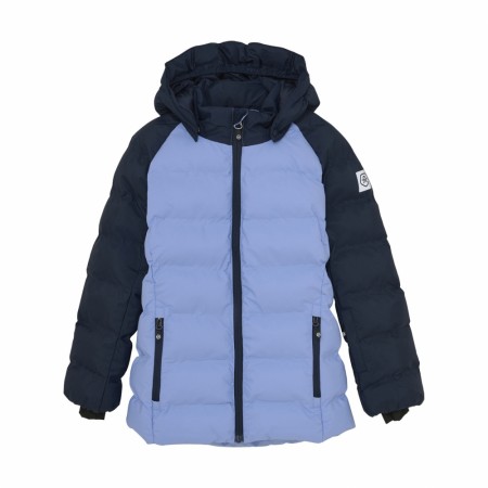 Color Kids Ski Jacket - Quilt - Contrast Welded Seams, Hydrangea