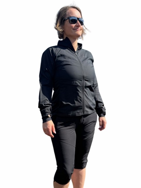 Craft Urban Run Hood Jacket Lopejakke og Vindjakke Dame Sort Hansvik Sport