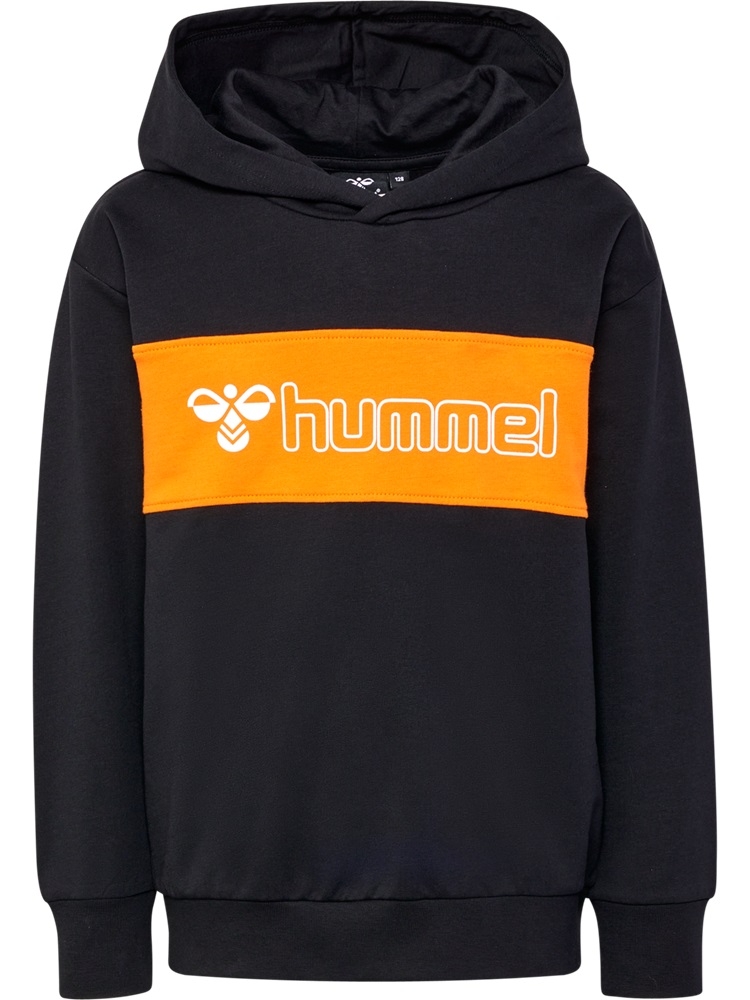 En komfortabel og myk hettegenser laget av økologisk bomull og resirkulert polyester. Perfekt til hverdagsbruk med et stilrent design og hummel®-logo på brystet.