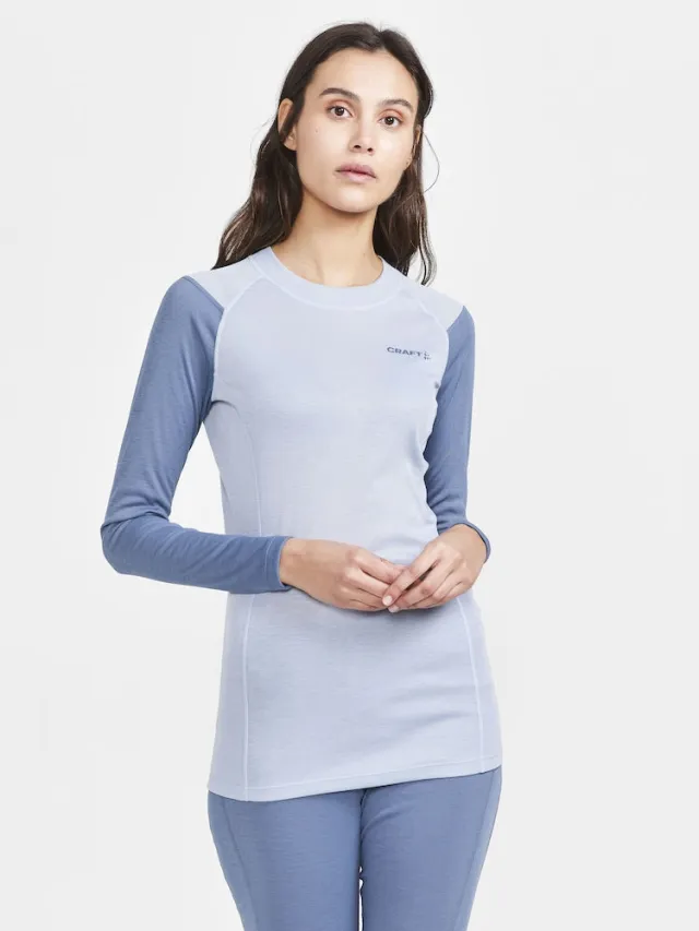 CRAFT Core Warm Baselayer Set Dame, Flow-Sulfur