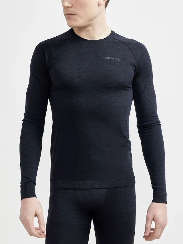 Craft CORE Dry Active Comfort LS langermet treningstrøye / undertrøye Herre, Sort