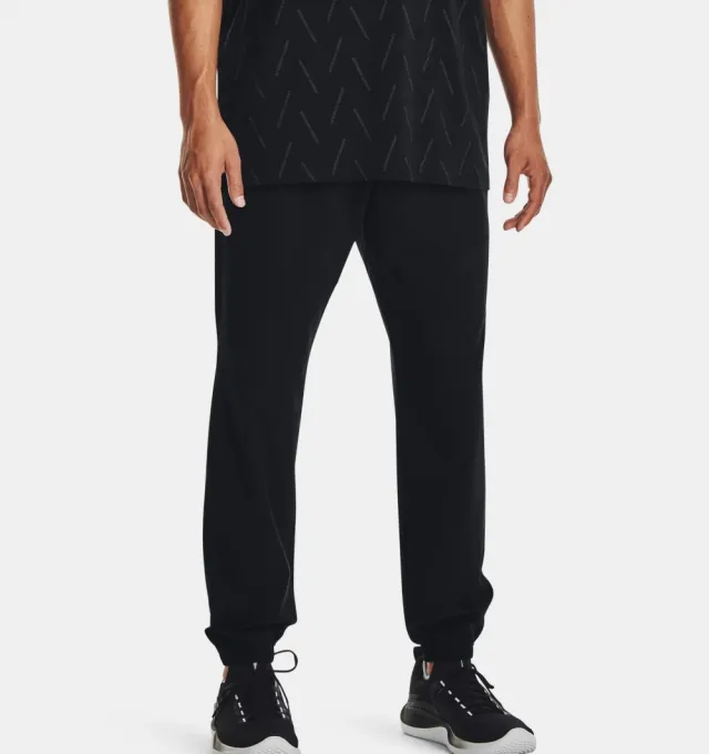 Under Armour UA Stretch Woven Joggers Joggebukse Herre, Svart