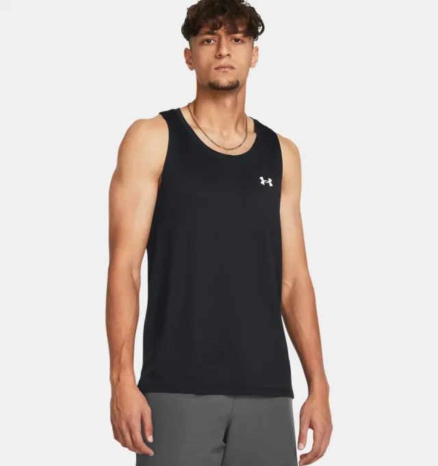 Under Armour UA STREAKER SINGLET Treningssinglet til Herre, Sort