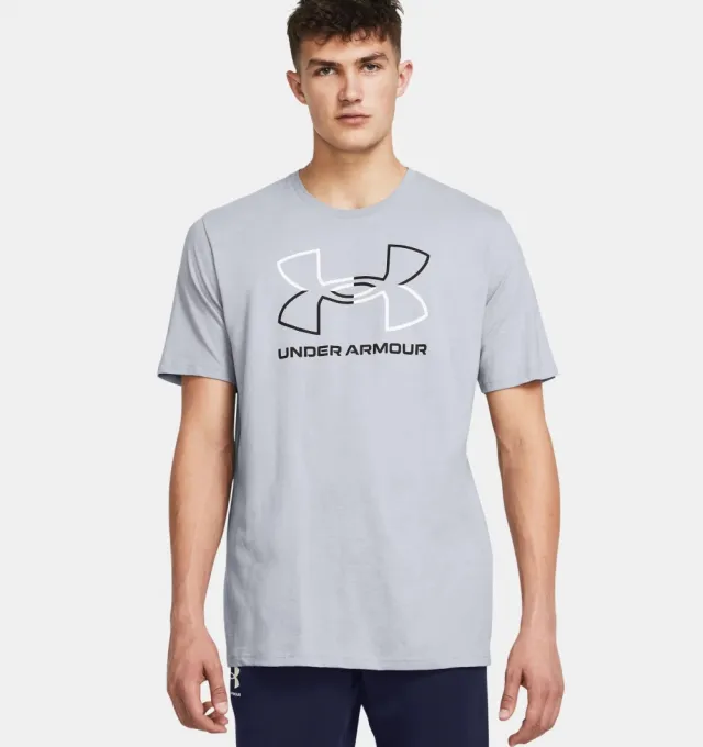 Under Armour UA GL FOUNDATION UPDATE SS T-Skjorte Herre, Mod Gray