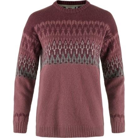 Fjällräven Övik Path Knit dame, Mesa Purple-Dark Garnet