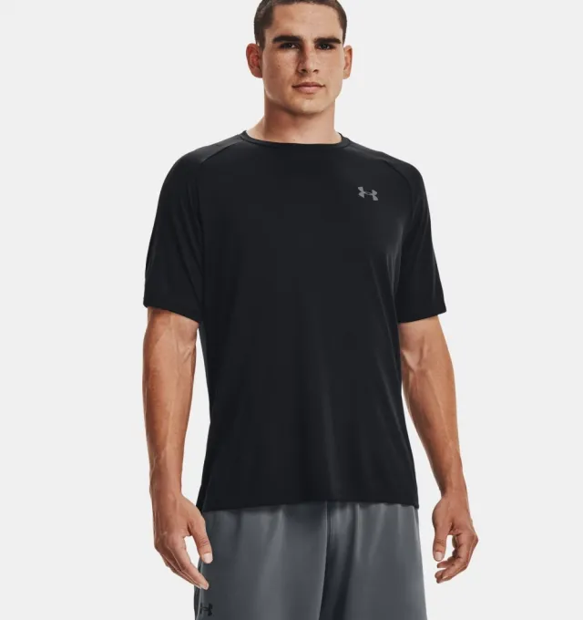Under Armor UA Tech 2.0 SS Tee T-skjorte for trening Herre, Sort