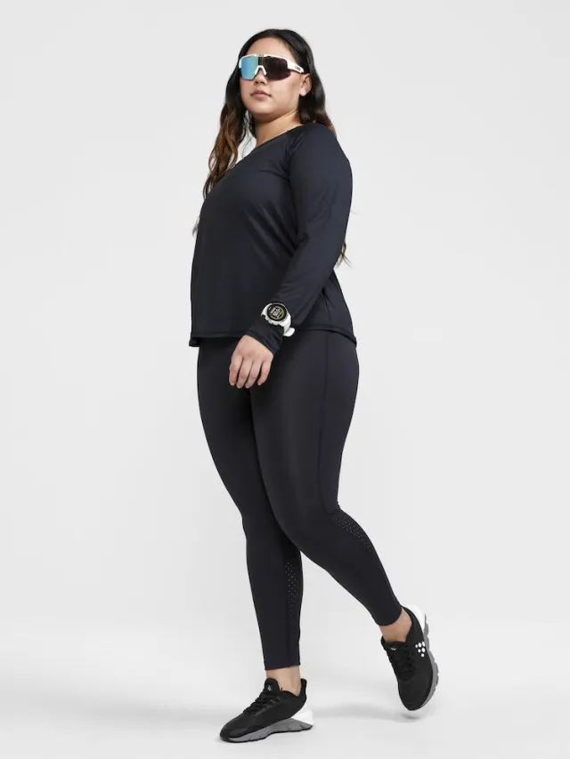Craft Adv Essence Plus Tights W dame, Sort