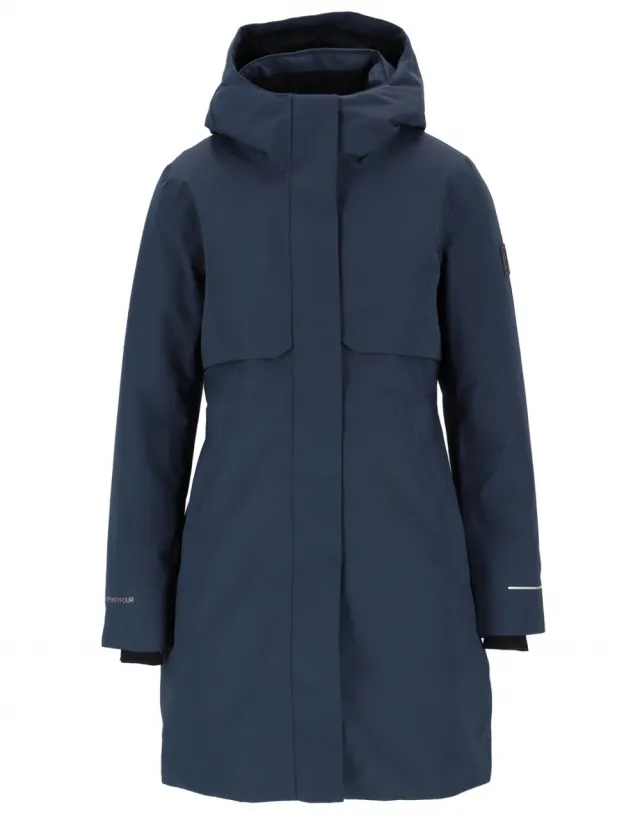 Twentyfour Mode Mia Warm Parkas Dame, Marineblå