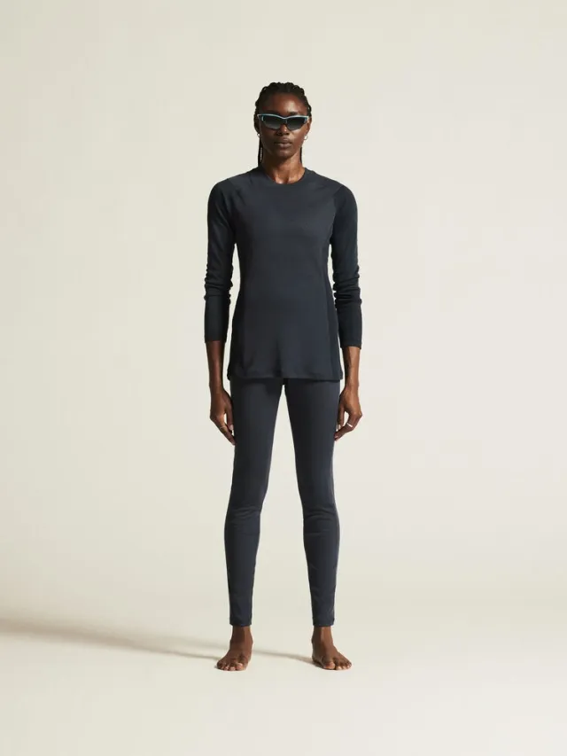 Craft Core Warm Baselayer Set Dame, Blues/DK Navy