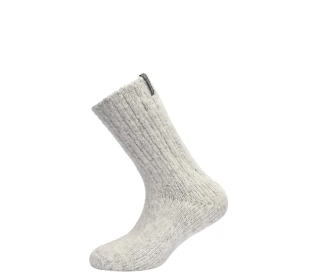 Devold Nansen Wool Sock Junior, Grey Melange