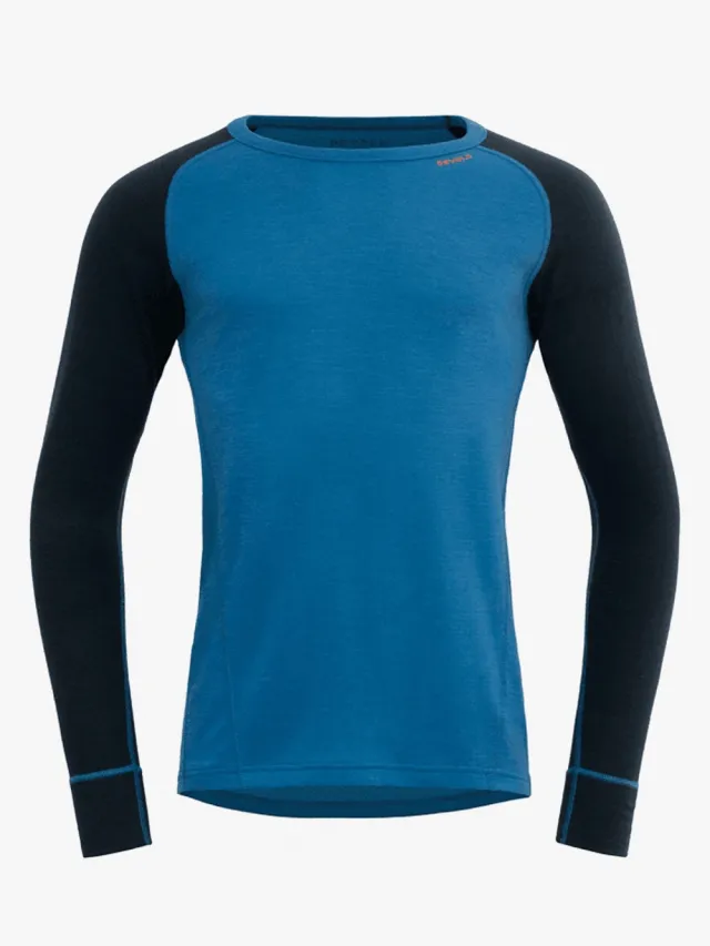 Devold Duo Active Merino 205 Shirt Herre, Blue/Ink