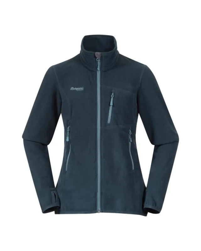 Bergans Runde Youth Girl Fleecejakke til barn, Orion Blue