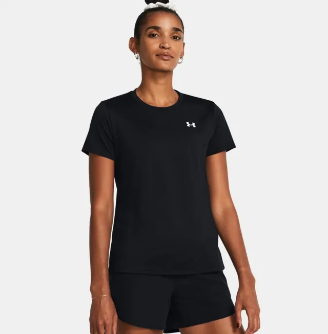 Under Armour Tech SSC - SOLID trenings t-skjorte til Dame, sort