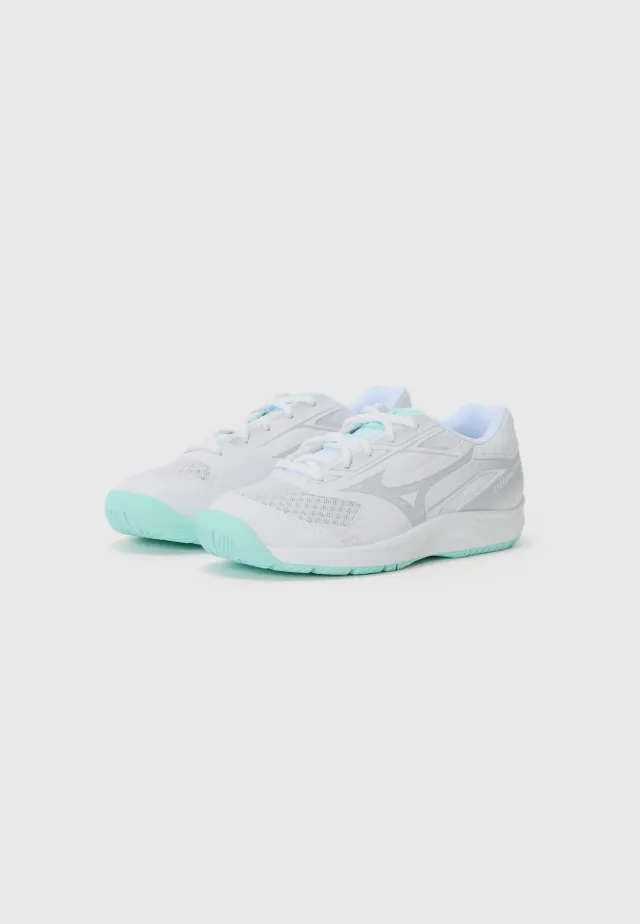 Mizuno Cyclone Speed 5 Til Dame, innesko White/Blue Tint
