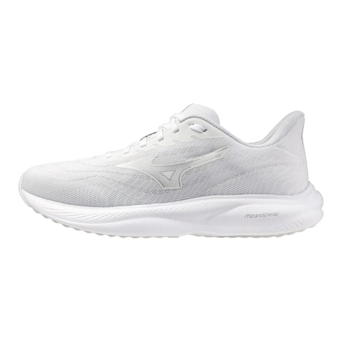 Mizuno Revolt 4 Til Dame, White/Galaxy Silver/Harbor Mist