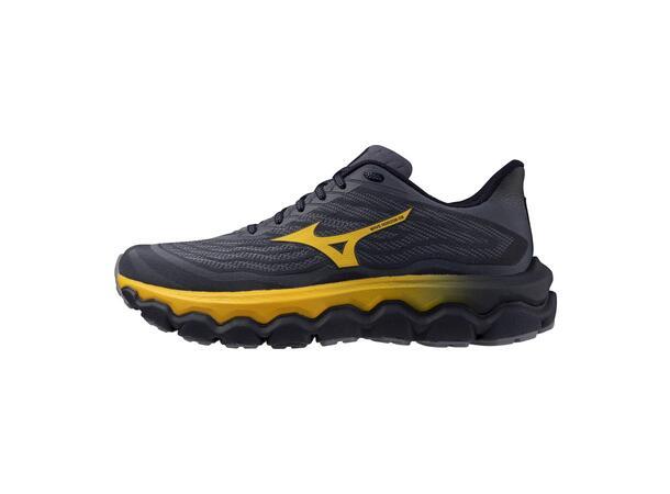 MIZUNO Wave Horizon 8 til Herre, Blue Granite/Citrus/Baritone Blue