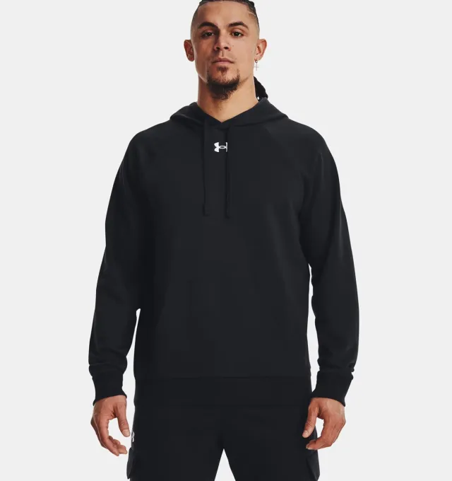 Under Armour UA Rival Fleece Hoodie Til Herre, Sort