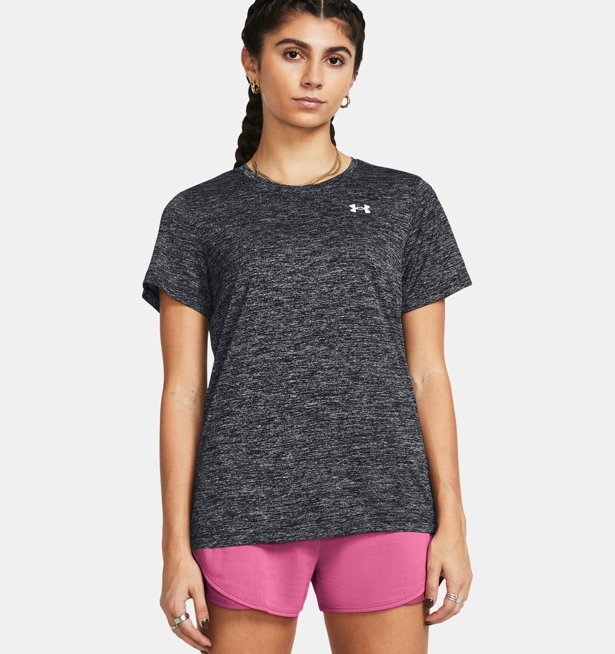 Under Armour Tech SSC - Twist T-skjorte for trening Dame, Twist Black