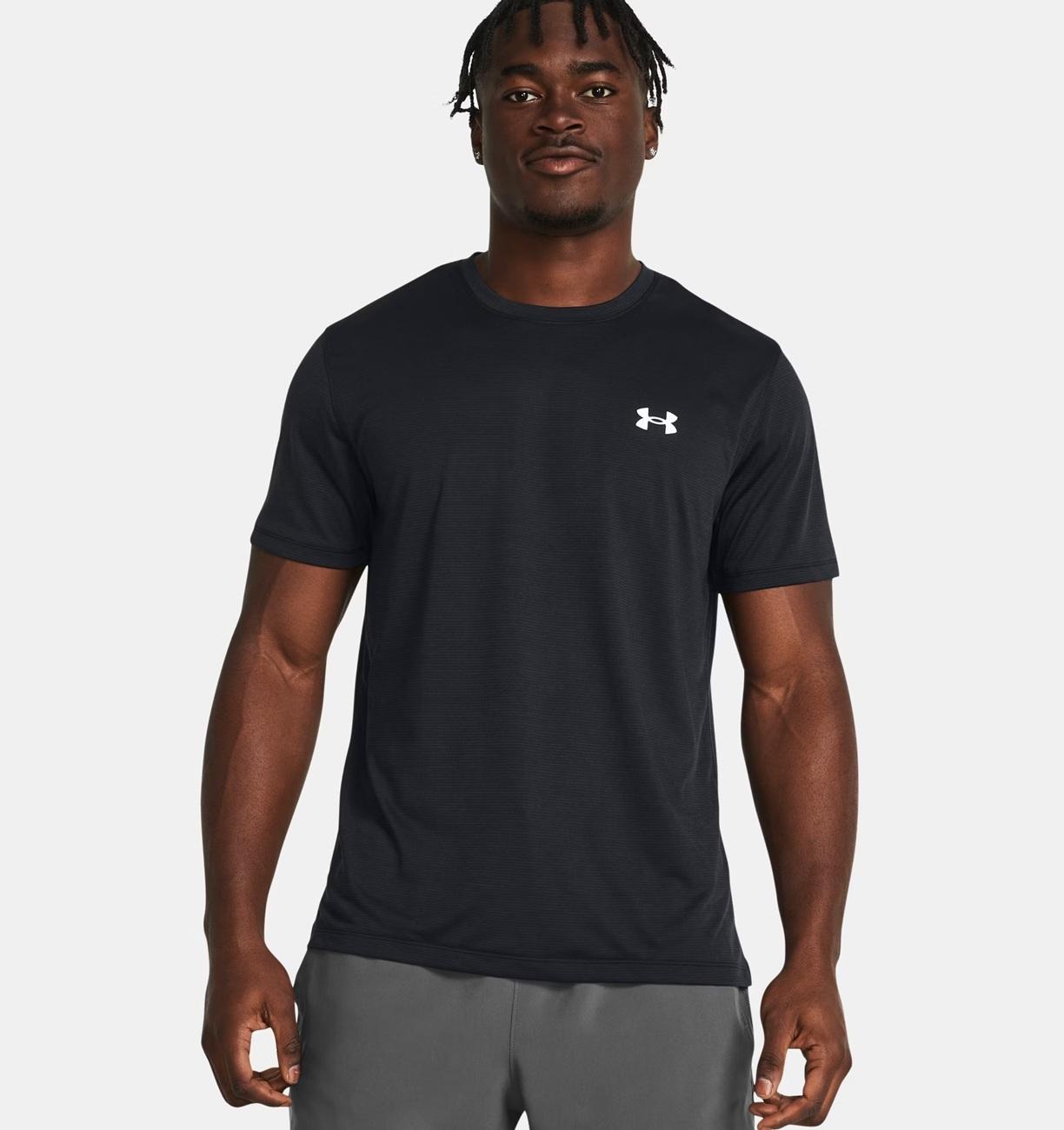 Under Armour UA Launch Shortsleeve Til Herre, Sort
