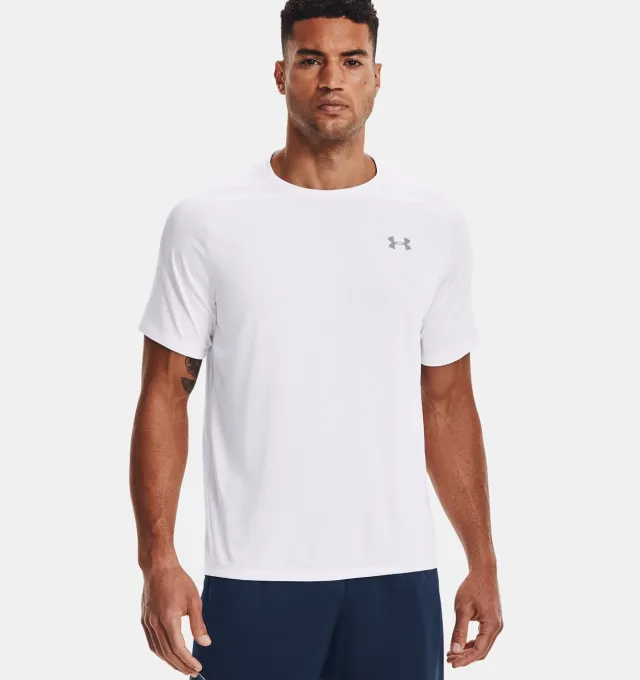 Under Armor UA Tech 2.0 SS Tee T-skjorte for trening Herre, Hvit