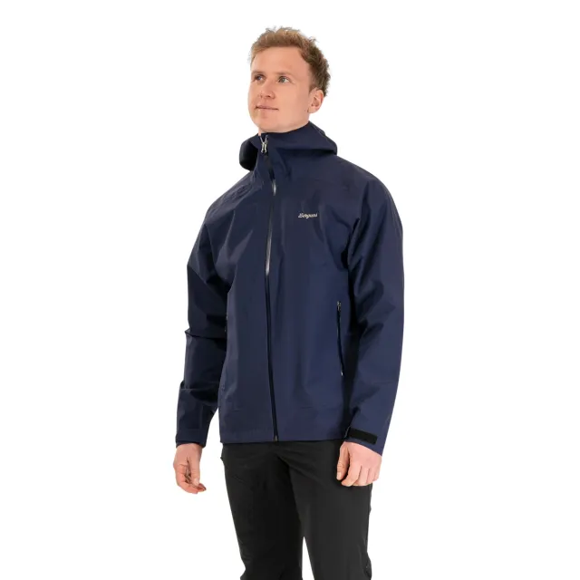 Bergans Essentials 3L Shell Jacket Til Herre, Navy Blue